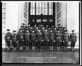 Marine mail guard detachment. Portland, Oregon. Lieut. E.F. Carlson Commanding.