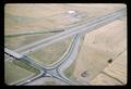 Aerial view of highway interchange, Corvallis, Oregon, 1966