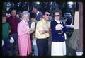 Roger Petersen, Florence Bakkum, Dr. Stuart Knapp, and Beverly (Henson) Knapp in line at Triad picnic, Oregon State University, Corvallis, Oregon, June 1969