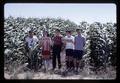 JARSI students in heated and unheated fields on trip to Hyslop Farm, Oregon State University, Corvallis, Oregon, July 1970