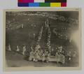 Folk dances at Peninsula Park, Aug 10, 1913, directed by Robert Krohn. Girls from Pensinsula as English shepherdesses (recto)