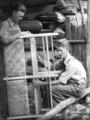 Ritchie boys, chair makers, at work