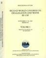 Proceedings of the second world congress on desalination and water reuse