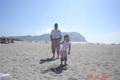 Seoun and Isabella at the Oregon coast