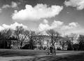 Library from across the lower quad