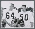 Larry Stevens (left) and Dick DeBisschop, Alumni team, 1964