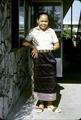 29 x 24 inch silk woven skirt, made in Laos by Mrs. Rangsith, called a 'sin'
