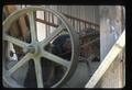 Wheel on steam cleaner