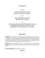 Agreement between the government of the Republic of South Africa and the government of the Republic of Namibia on water related matters pertaining to the incorporation of Walvis Bay in the territory of the Republic of Namibia