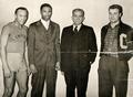 Jesse Owens, Mack Robinson, Bill Hayward & George Varoff, 1939