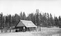 Guard station house at CCC Camp Bull Prairie, Umatilla National Forest