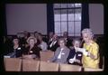 Al Oliver and classmates in alumni meeting, Oregon State University, Corvallis, Oregon, June 1968