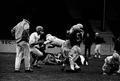 1950s football practice