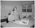Willeta Smith and Helen Gilkey in OSC Herbarium, 1959