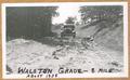 Walston Grade on Eight Mile, circa 1938