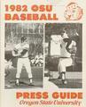 1982 Oregon State University Men's Baseball Media Guide