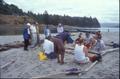 Heritage Expedition Mouth of Salmon River Tribal members for Siletz and Grand Ronde playing stick game(2)