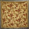 Wall hanging of buff colored cotton hand-blocked