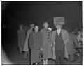 Homecoming court with Gov. Douglas McKay, Fall 1952