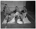 NROTC rifle team, 2nd National Hurst, January 1957