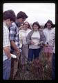 Group observing growth of pine at Camp Arago, Oregon, July 1969