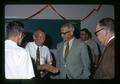 Harry Clark, Art King, Wilbur Cooney and others at Art King's retirement party, Oregon State University, Corvallis, Oregon, July 31, 1972