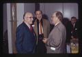 Ken Munford, Tom Colosuon (?), and Martin Weber at Alumni Class of 1938 reunion, Oregon State University, Corvallis, Oregon, circa 1973