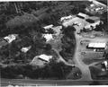 Aerial view of Waldport Ranger Station and compound