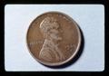 1909-S one cent coin, 1975