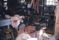 Leather tooling area