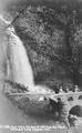 Foot trail bridge at Wah-Kee-Na Falls, Columbia River Highway