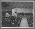Presentation of Distinguished Service Awards at Centennial Convocation, Gill Stadium, 1968