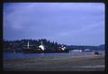 Cargo ship leaving Yaquina Bay, 1966