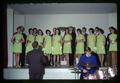 The Dalles High School choir group, The Dalles, Oregon, January 23, 1969