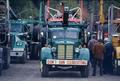 Protest logging truck "Don't Ban Clear Cutting"