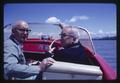 Paul H. Weswig and Dr. Bert E. Christensen in boat, 1966