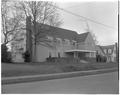Remodeled exterior of Alpha Delta Pi house, 1959