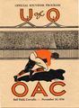 OAC vs. University of Oregon official 1926 program