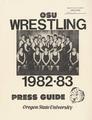 1982-1983 Oregon State University Men's Wrestling Media Guide