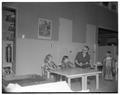 Katherine Read, Head of Nursery Schools, with young children, 1953