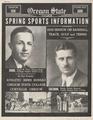 1939 Oregon State College Spring Sports Media Guide