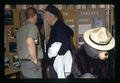 T. J. Starker with Smokey the Bear at Oregon State Fair, Salem, Oregon, circa 1971