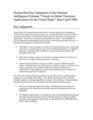 Declassified Key Judgments of the National Intelligence Estimate 'Trends in Global Terrorism: Implications for the United States'