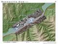 Bonneville Dam: 1939 Aerial Photographs: Guide Map