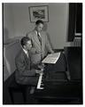 Joseph Brye at the piano with Bob Walls