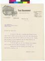 Letter to Mr. Tsukamoto from Mrs. Murray Warner dated November 4, 1919