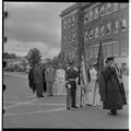 The color guard on commencement day, 1963