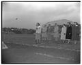 Homecoming queen, Kay Johnson, and court, November 1953