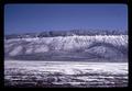 Snow on Abert Rim, Lake County, Oregon, March 1970