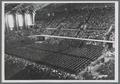 First graduation in Gill Coliseum